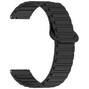 Bracelet de montre sport en silicone magnétique 18 mm / 20 mm / 22 mm pour <span class=keywords><strong>Garmin</strong></span> <span class=keywords><strong>Forerunner</strong></span> 55 158 165 168 <span class=keywords><strong>245</strong></span> 255 265S <span class=keywords><strong>Vivoactive</strong></span> 3/<span class=keywords><strong>4</strong></span>/5/6 - Product Image 4