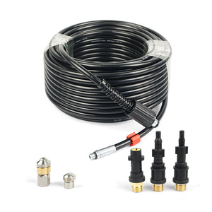 Tubería de Alta Presión para Aguas Residuales de 10 Metros para Máquina de Lavado de Autos, Limpieza con Agua Fría, Desengrasado Ligero, Origen Zhejiang - Product Image 1