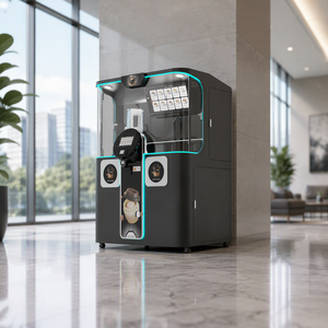 เครื่องชงชาเขียวอัตโนมัติแบบหุ่นยนต์ บาริสต้ากาแฟอัตโนมัติสำหรับใช้งานเชิงพาณิชย์ เอสเพรสโซ ลาเต้ คาปูชิโน่ รุ่น LE920A - Product Image 1