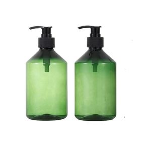 Xypackaging - Botellas Dispensadoras de Bomba para Lociones Corporales, Vacías, de PET PCR Verde, de 250 ml, 500 ml y 16 oz, con Serigrafía para Utensilios de Cocina - Product Image 1