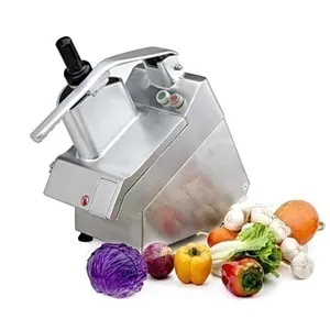 वाणिज्यिक सब्जी काटने प्याज Slicer आलू के चिप्स बनाने की मशीन सब्जी कटर