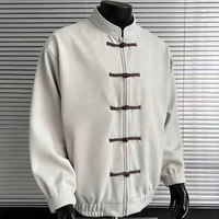 Blouson Bomber en Velours Côtelé Personnalisé pour Homme, Style Quotidien, Col Montant, Coupe-Vent et Respirant, Vente en Gros par Fournisseur Chinois