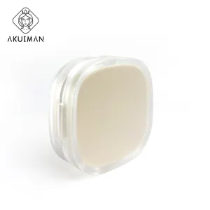 New Design Cosmetic Makeup 15g Air Cushion Case Luxury Plastic Empty White Liquid Cream Foundation Compact Case Have Stock