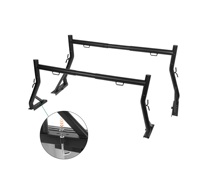 Support de barre lumineuse LED pour échelle de camionnette Overland, compatible Ford F150 Ranger, Ram 1500, Sierra 1500