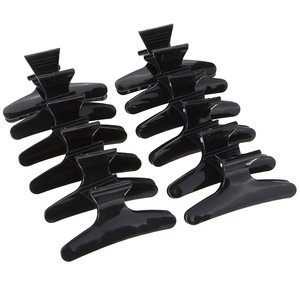 <b>Hairdressing</b> Butterfly Hair <b>Clips</b> Plastic Duckbill Sectioning <b>Clips</b> For Styling Daily Use Multifunction Hair Accessories - Product Image 1