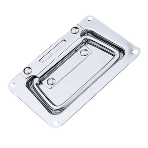 Spring Flight Case Handle Caja de herramientas de gabinete de tamaño mediano con mango Material de hierro de metal Mango resistente - Product Image 3