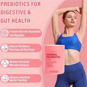 Cápsulas Probióticas V-Positiv para el Olor Vaginal y el pH, Mezcla Probiótica que Promueve la Absorción de Nutrientes, la Digestión y Reduce la Flatulencia y la <span class=keywords><strong>Diarrea</strong></span> - Product Image 3