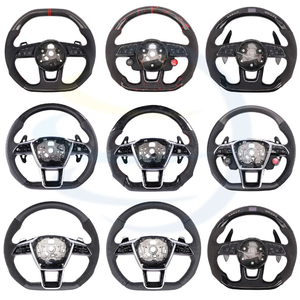 Volant sport en fibre de carbone pour <span class=keywords><strong>Audi</strong></span> S <span class=keywords><strong>RS</strong></span> Series A3 S3 RS3 Q5 Q5L Q7 <span class=keywords><strong>TT</strong></span> TTS <span class=keywords><strong>Coupé</strong></span> Roadster - Accessoires de modification automobile - Product Image 3