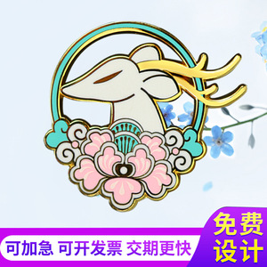 Badges métalliques personnalisés FYJJ, broches de dessin animé, fermoirs papillon en alliage, logos d'entreprise et scolaires, médailles en argent sterling, cadeaux d'affaires - Product Image 3