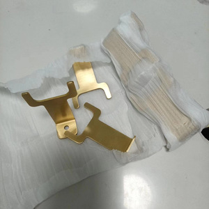Brass Bracket Nonstandard Copper Part With Hole For Home Use - Product Image 4