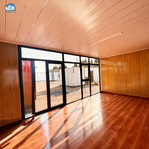 โครงสร้างโลหะรูปทรงคลื่นพร้อมประตูสำหรับบ้านคอนเทนเนอร์สำเร็จรูป - Product Image 4