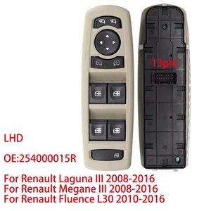 Bouton de commande de lève-vitre électrique Q Auto Switch LHD 254000006R 254210001R 254000015R pour Renault Fluence <span class=keywords><strong>Megane</strong></span> Laguna - Product Image 5
