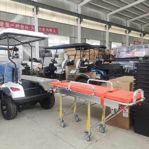 Carrito de Golf Eléctrico de Emergencia Médica de 2 Plazas con Camilla para Pacientes - Product Image 6
