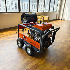 <span class=keywords><strong>LICHI</strong></span> 17Mpa 70lpm Máquina de Limpieza de Tuberías y Drenajes de Alta Presión Diésel, Bomba Nueva para Lavado de Autos - Product Image 5