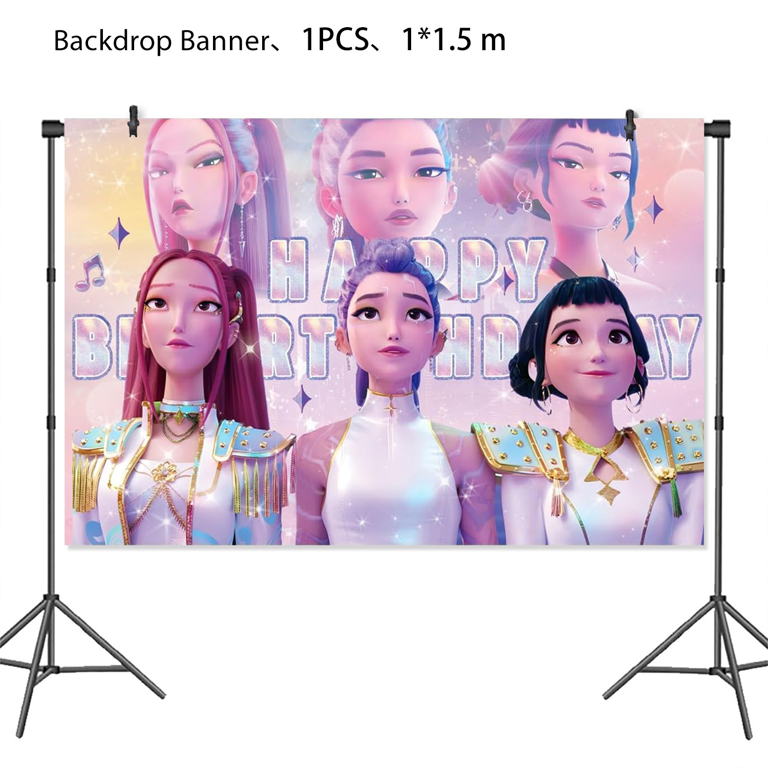 Tissu de fond 1pcs 150 * 100cm-k-pop les poupées pussycat