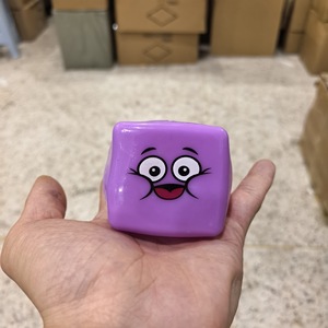 Schylling NeeDoh Nice <b>Cube</b> Stress <b>Cube</b> Cartoon Face Squishy Toy Super Solid Slow Rebound Squeeze Sensory Fidget Gift Kids Adults - Product Image 2