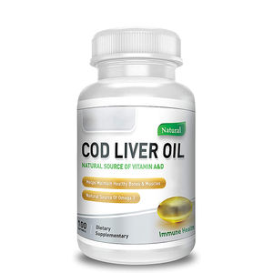 Private Label olio di fegato di merluzzo capsule Softgel olio di pesce <span class=keywords><strong>Omega</strong></span> 3 EPA DHA Cod olio di fegato supporto ossa del cervello salute - Product Image 1