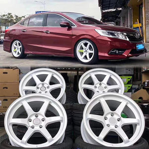 Saga <span class=keywords><strong>Te37</strong></span> sportm TRACK 5X120 5X114.3 18นิ้ว Volk <span class=keywords><strong>Te37</strong></span>แข่งรถปลอมแปลงสำหรับ Tesla รุ่น S สำหรับ VW Jetta Golf - Product Image 3