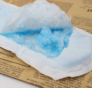 Idrogel bianco in polvere Super-Acqua polimero assorbente di fissaggio gel sap per pannolino del bambino pannolino adulto materie prime - Product Image 1