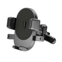 Support de téléphone pour grille d'aération de voiture, durable et flexible, avec rotation à 360 degrés et fixation étanche