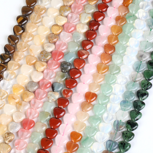 Giá sỉ Hạt đá tự nhiên hình trái tim Thạch anh hồng <span class=keywords><strong>Lapis</strong></span> <span class=keywords><strong>Lazuli</strong></span> làm đồ trang sức tự làm vòng tay vòng cổ thủ công - Product Image 3