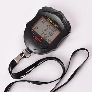 Three Rows of 60 Memory Electronic Stopwatch <strong>Timer</strong> Track Training Running Watch - Product Image 6