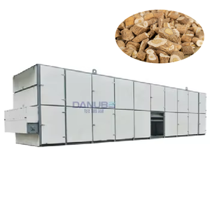 Herb Root Continuous Mesh Belt Dryer Herb Isatis Root Drying Powder Production Line - Product Image 1
