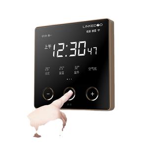 हटाने योग्य केंद्रीय नियंत्रण Z-लहर रिमोट हीटिंग ठंडा नियंत्रण Fancoil स्मार्ट थर्मोस्टेट - Product Image 1