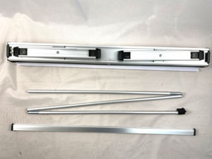 <span class=keywords><strong>Prix</strong></span> de gros – Bannière déroulante portable légère et réglable avec cadre en aluminium, conception personnalisée pour promotion et exposition - Product Image 2