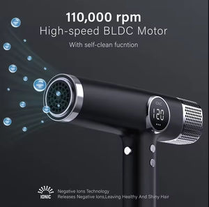 Secador de Pelo Profesional de 1800W con Motor DC de 110,000 RPM, Iónico, con Difusor de Iones Negativos y Función de Aire Frío, para Uso en Salón, Hotel y Hogar - Product Image 3