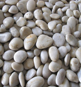 Les usines chinoises proposent des galets blancs polis en gros pour l'aménagement paysager, galets naturels polis. Les prix sont les plus bas. - Product Image 3