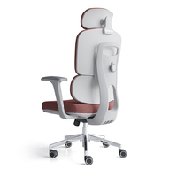 Chaise de bureau exécutive ergonomique de luxe en velours à dossier haut, confortable et réglable, avec accoudoirs ajustables pour la maison et le bureau (vente en gros)