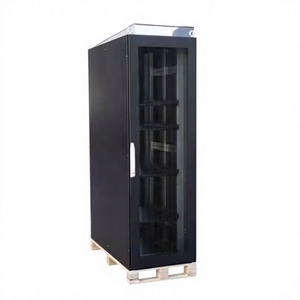 Armoire serveur verticale 42U à haute ventilation, rack réseau ventilé 19 pouces avec portes perforées doubles pour serveur - Product Image 3