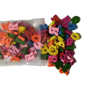 100pcs High Quality Wood Educational Toy Wood Alphabet Letters And Numbers For Kids
