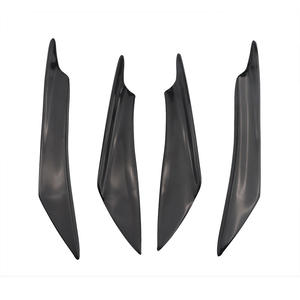 Ailerons de spoiler avant universels en PVC, protection, EVO Spoiler Canards, lot de 4 pièces - Product Image 1