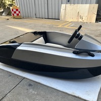 Batterie au lithium électrique à grande vitesse Jet Ski nouveau bateau de divertissement aquatique Karting en fibre de verre irrésistible