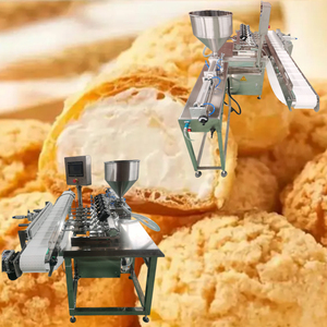 Máquinas comerciales para rellenar y emplomar pasteles, inyectores <span class=keywords><strong>de</strong></span> relleno para donuts, máquina para rellenar pan con el <span class=keywords><strong>precio</strong></span> más bajo - Product Image 1