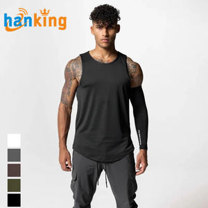 Gilet d'entraînement Ehanking Débardeurs de sport sans manches solides pour hommes - Product Image 1
