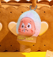 Série MOON GELATO : Boîte mystère de pendentifs en peluche sur le thème des animaux glacés