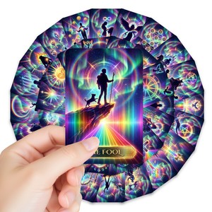36 Cartas de Oráculo del Cielo Estrellado Místico, Guía Espiritual, Cartas de Oración Personalizables, Sabiduría de Alta Dimensión, Sanación, Papel Impreso a Color - Product Image 4
