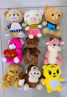 Vente en gros usine, économique : Peluche grue de 17-20 cm (7 pouces) pour machine à griffes, animal en peluche