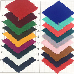 Trong Kho Đầy Màu Sắc Dệt May Đôi Mặt Tái Chế Polyester Scuba Crepe Vải - Product Image 6