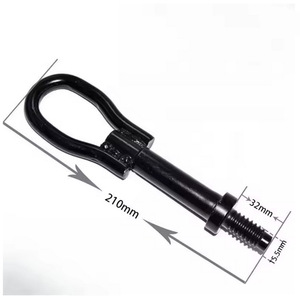Crochets de remorquage Winning Path Point en acier à haute teneur en carbone noir et argent pour Ford Mondeo Edge Kuga 1768868 6M21-17B804 - Product Image 4