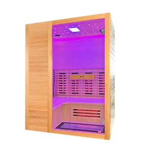 Recentemente progettato tutto il corpo sauna produttori all'ingrosso di sauna lontano infrarosso camera per la casa