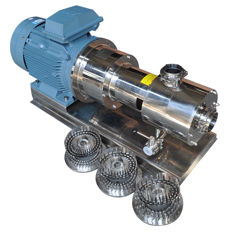 Встроенный онлайн высокопрочный вакуумный эмульгирующий миксер-насос