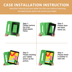 Funda Protectora de EVA Verde para Tablet con Soporte para iPad Air 1, Air 2, 5.ª, 6.ª y 7.ª Generación de 9 Pulgadas, Venta al Por Mayor de Fábrica - Product Image 5