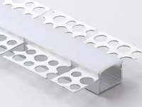 Profilé en aluminium flexible et pliable de 20 mm à double face avec dentelle supérieure, profilé en aluminium pour LED avec revêtement en silicone
