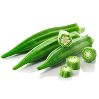 Poudre d'okra de qualité alimentaire / Poudre d'okra lyophilisée / Poudre d'Abelmoschus Esculentus / Enrichisseurs nutritionnels / Colorants au meilleur prix