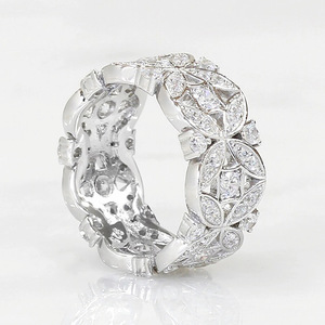 Anello con Design a Quadrifoglio, Anello Creativo da Dito per Donne - Product Image 6