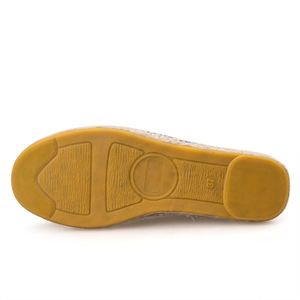 2024 Unisex nuevos zapatos de lona a rayas azules y blancas suela de paja mocasines casuales cómodos zapatos náuticos - Product Image 5